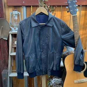 Vintage 60’s Soft Leather Mod Jacket.